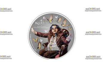 Монета Ниуэ доллар Изобретение Клекса и Филиппа-парикмахера