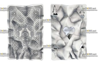 Монета Новой Зеландии $2 Скрытый Туз