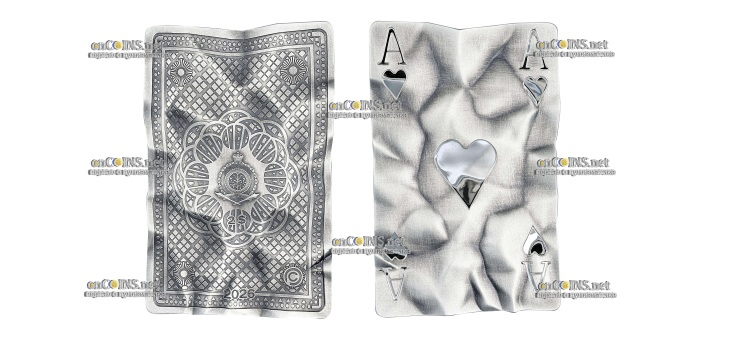 Монета Новой Зеландии $2 Скрытый Туз