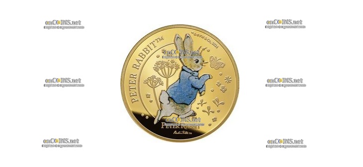 Монета Соломоновых остров $½ Кролик Питер