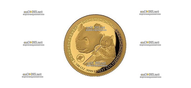 Монета Соломоновых островов 10$ Гигантская Панда