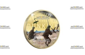 Монета Соломоновых островов 50 Cents Бой на пляже