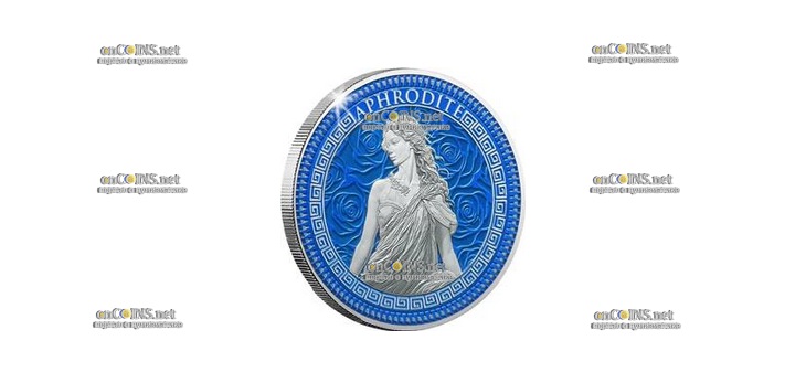 Монета Соломоновых Островов 50 центов Афродита