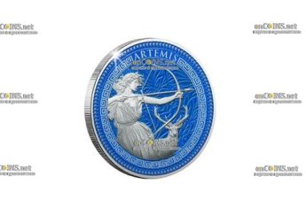 Монета Соломоновых Островов 50 центов Артемида