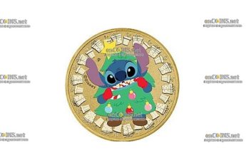 Монета Тувалу Dollar Merry Stitchmas