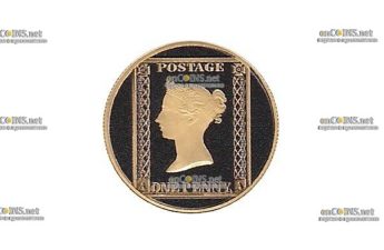 Монеты Гибралтара 1-10 Кроны Марка Penny Black