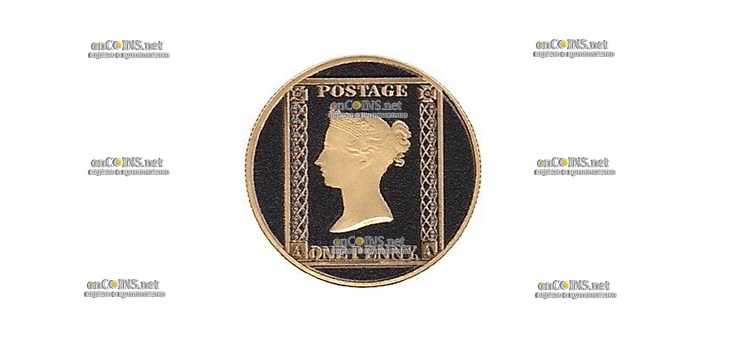 Монеты Гибралтара 1-10 Кроны Марка Penny Black