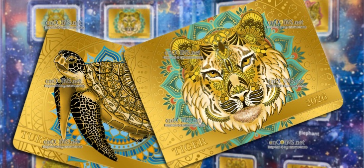 Монеты Самоа в серии Духи Животных