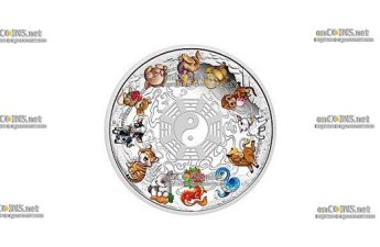 Монеты Тувалу 5 долларов Детеныши лунных животных