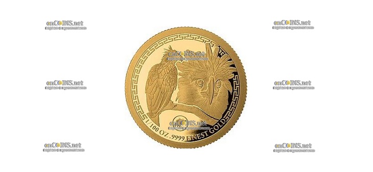 Золотая монета 10 долларов Филиппинский орел