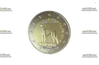 Мальта монета 2€ Фараонова собака