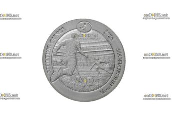 Рунда монета 10 франков FIFA World Cup 2026