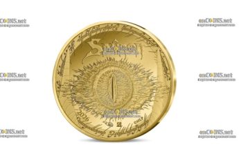 Франция монета 500 евро Око Саурона